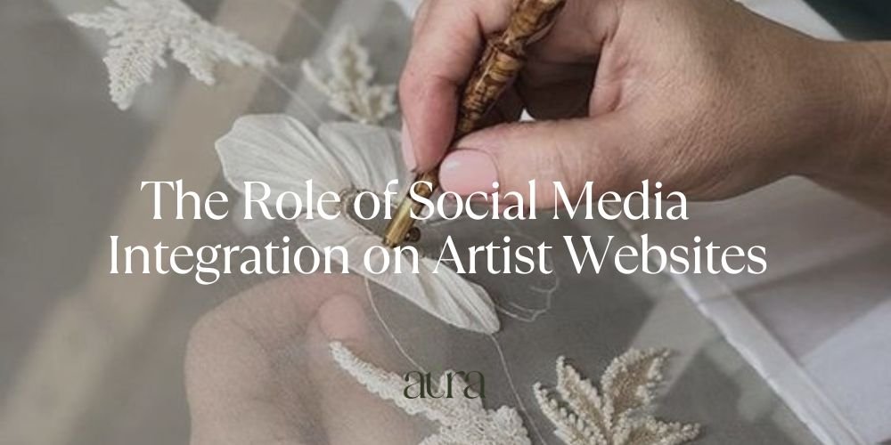 The Role of Social Media Integration on Artist Websites