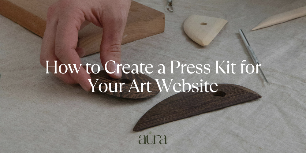 How to Create a Press Kit for Your Art Website