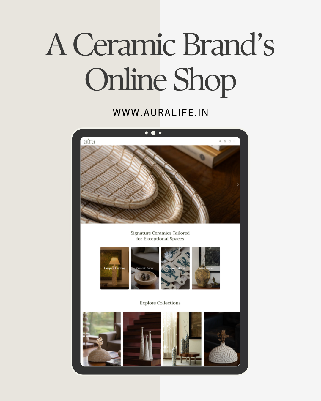 Custom website for artists-3