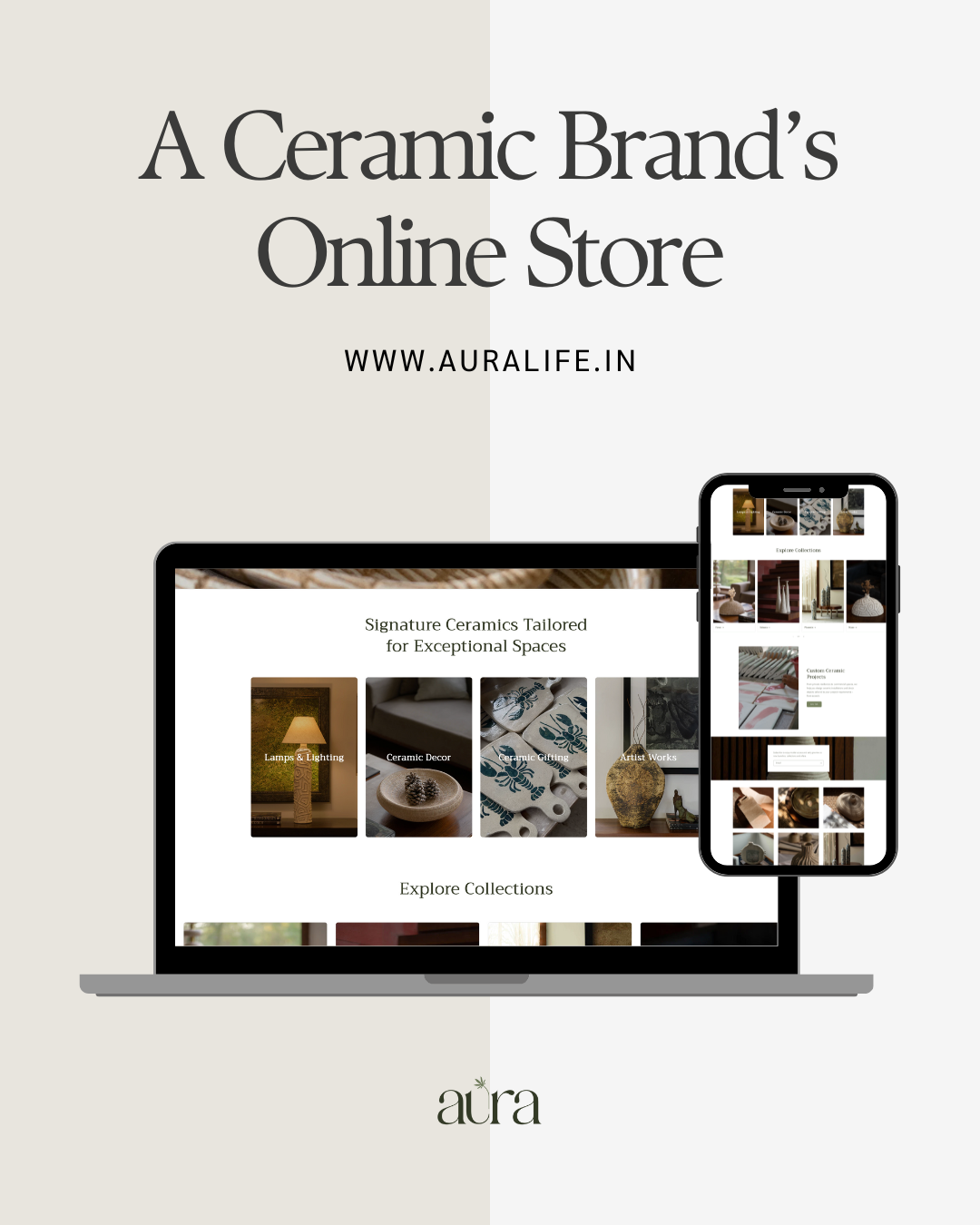 Shopify store for artists